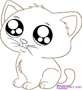 . how to draw an anime cartoon kitty step (how to draw an anime cartoon kitty step )