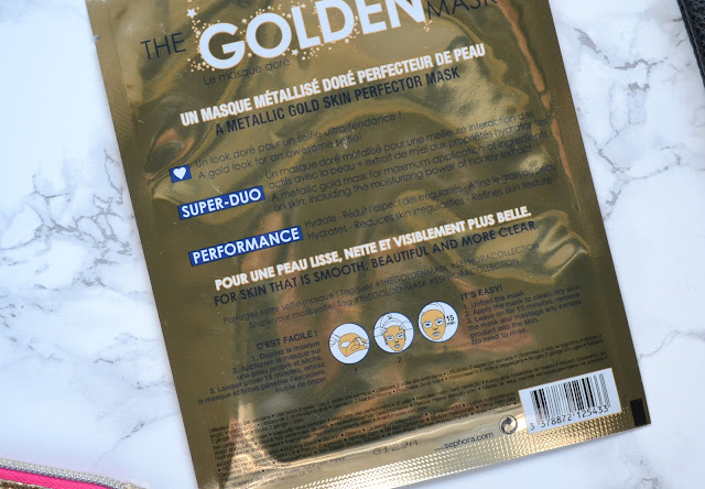 Sephora Collection Golden Mask Review