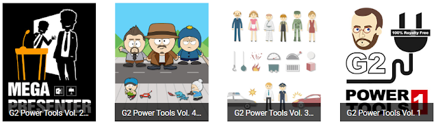 G2 Power Tool Packs available in the Reallusion Content Store