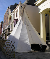 Loitering Within Tent