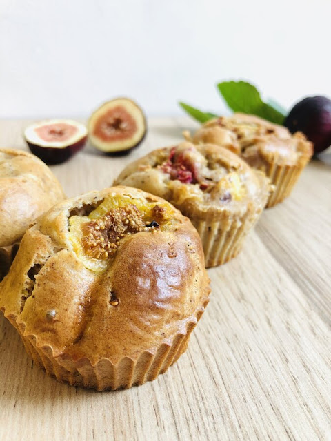 Muffins aux figues et aux amandes sans sucre ajouté