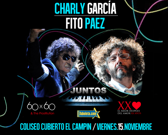 Charly Garcia y Fito-Paez en Bogotá