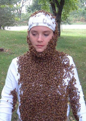 Crazy People Who Clothe Themselves In Bees For Hoots! Seen On www.coolpicturegallery.net