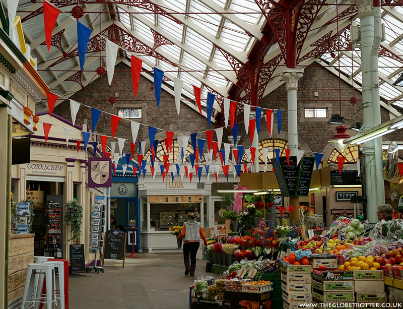 The Central Market in St Helier, Jersey 