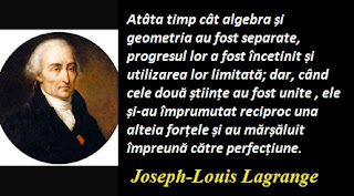 Gândul zilei: 10 aprilie - Joseph-Louis Lagrange