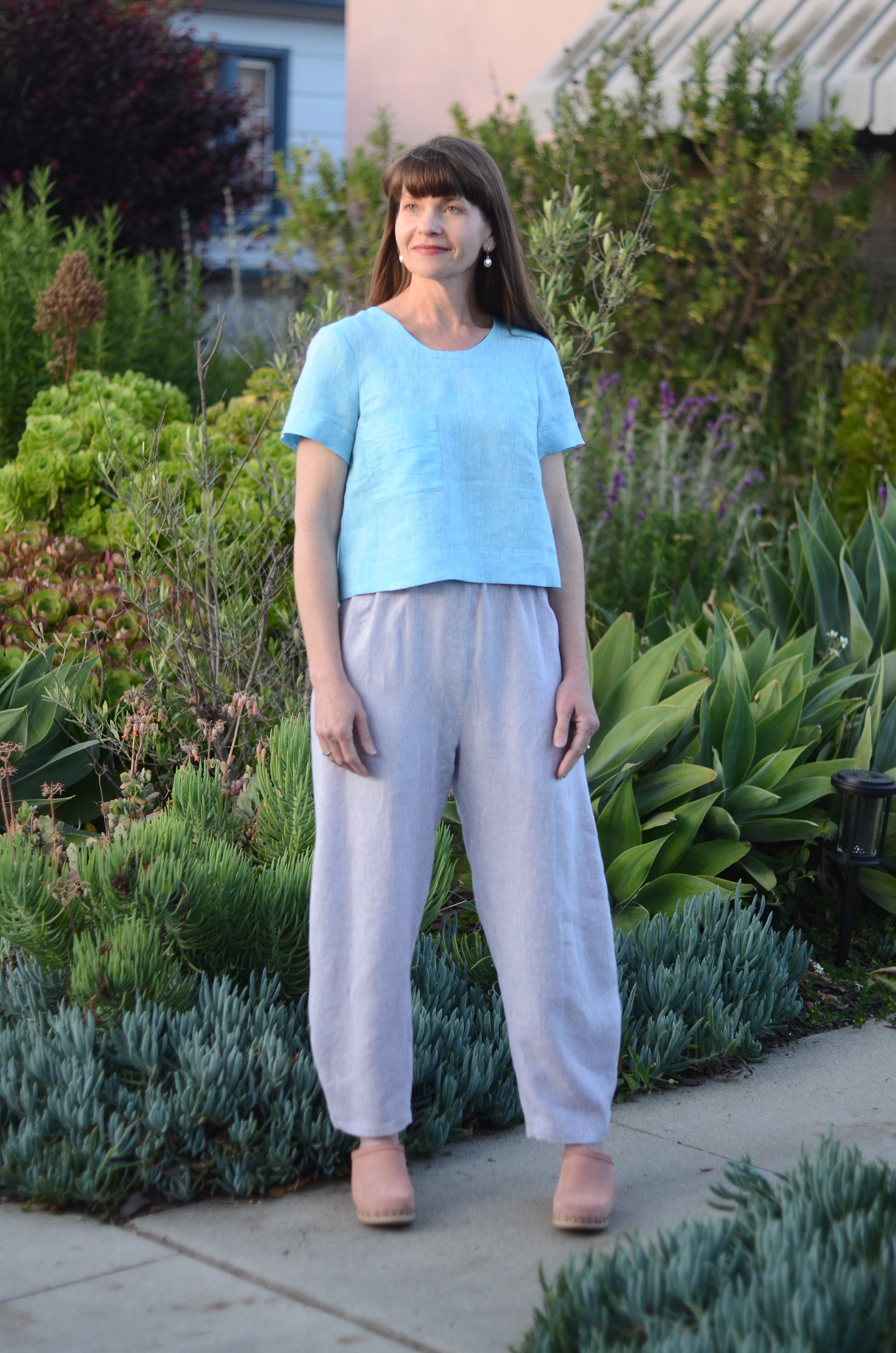 Made By A Fabricista: Summery Chambray Linen Mini Capsule