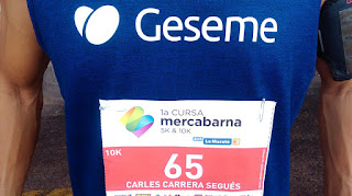 Geseme participa en la Carrera Solidaria de Mercabarna