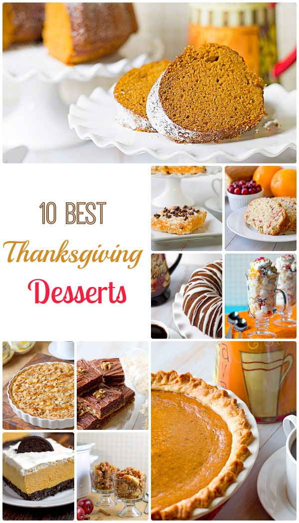 10 Best Thanksgiving Desserts - The Midnight Baker