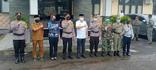 Polres Melawi Melaksanakan Apel Gelar Pasukan "Operasi Ketupat Kapuas 2021"