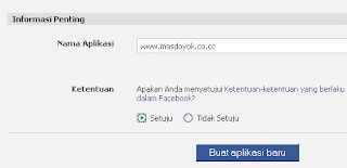 membuat aplikasi facebook