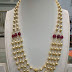 Good looking Four line south sea pearl chain