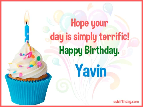 Yavin Happy Birthday