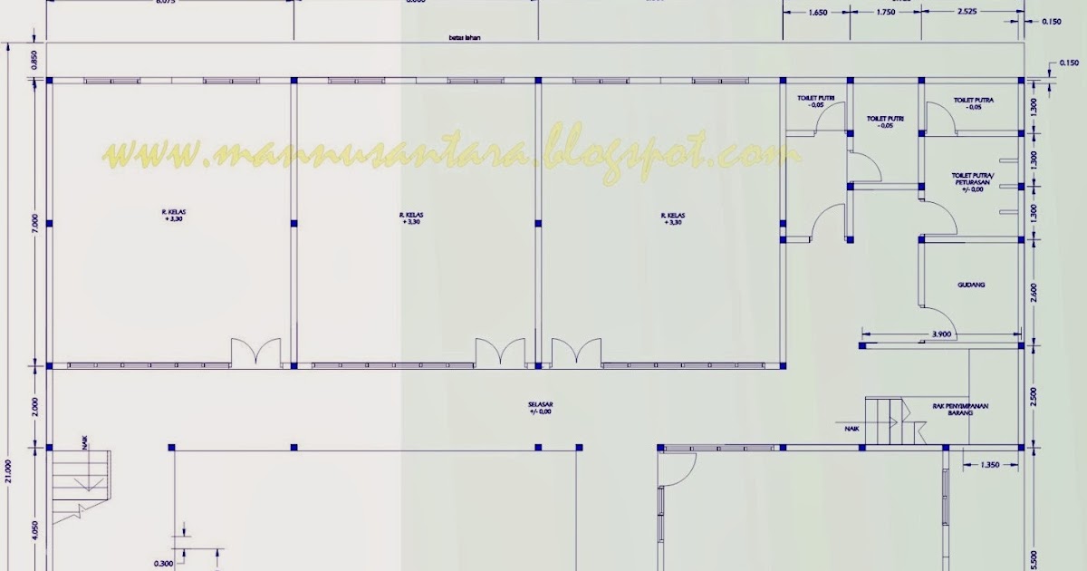 ManNusantara Design Indonesia Desain bangunan  Sekolah  