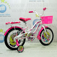 Sepeda Anak Wimcycle Barbie CTB AF 16 Inci Lisensi