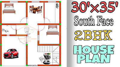 30×35 house plan