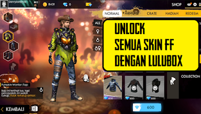  atau yang kerap disingkat FF juga menjadi game battleground yang banya dimainkan sepanjak Cara Menggunakan Lulubox Free Fire, Unlock Semua Skin