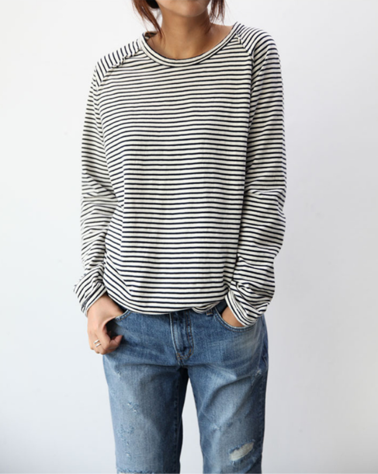 striped shirt / Tumblr blog inspirations 