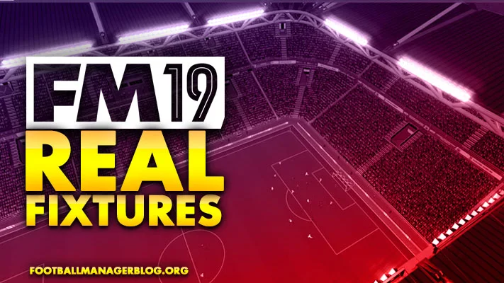 FM19 Real Fixtures - 102 Leagues