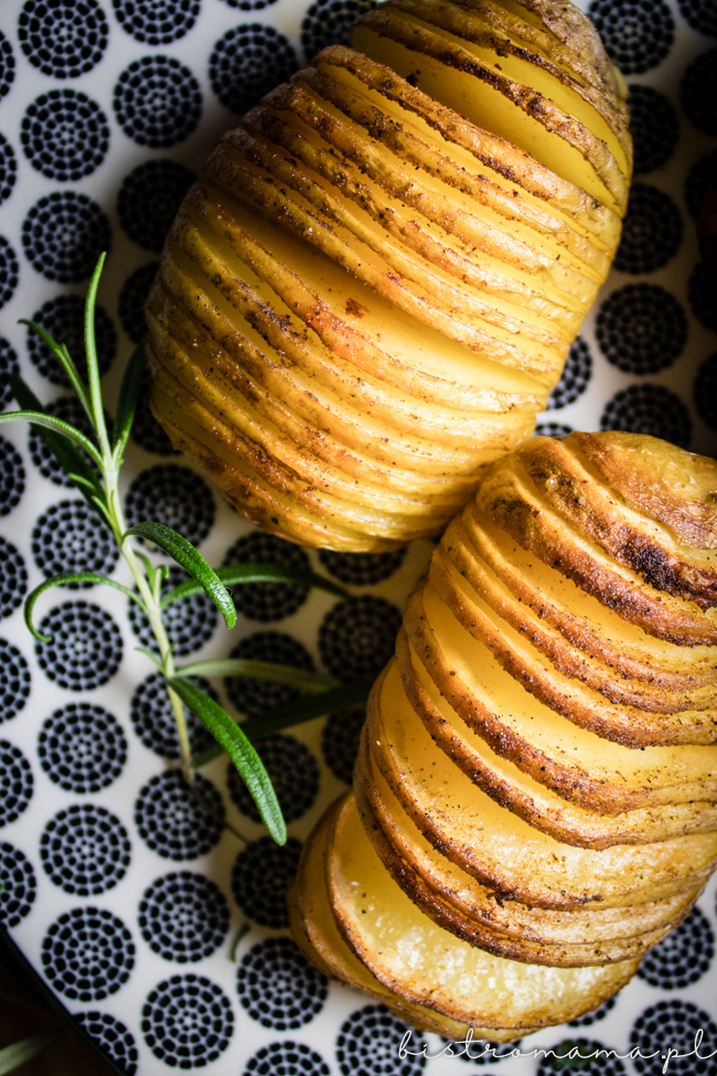 ziemniaki hasselback