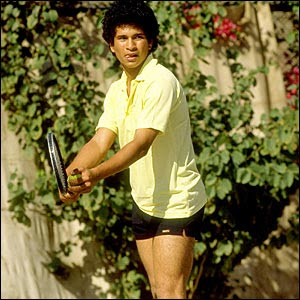 Sachin Tendulkar Can play tennis as well