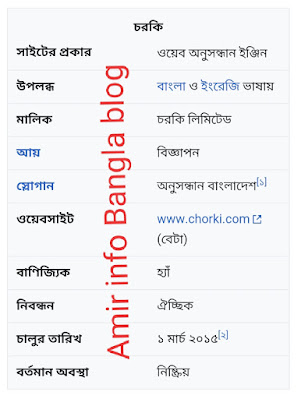 বাংলা সার্চ ইঞ্জিন কোনটি?  বাংলাদেশ এর জনপ্রিয়  সার্চ ইঞ্জিন হলো চরকি