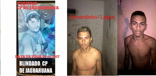 Detentos fogem da Cadeia Pública de Jaguaruana