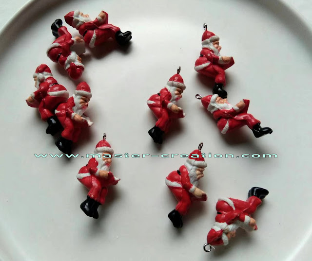 mini Santa Claus pendant