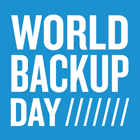 box that says World Backup Day