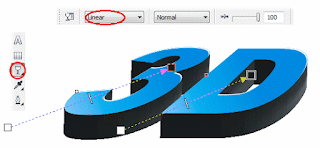 Sebelumnya saya sudah memposting perihal  Cara Membuat Tulisan 3D Keren di CorelDRAW X4