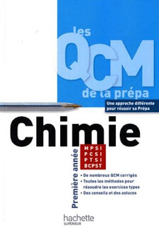 Les QCM de la prépa - Chimie - MPSI - PCSI - PTSI - BCPST - 1re année