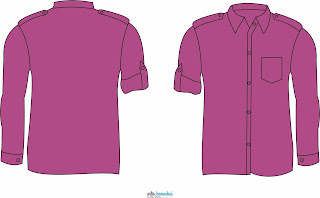 30+ Desain Baju PDH Polos