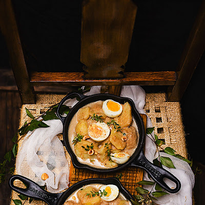 PATATAS CON AVELLANAS #RECETASDECONVENTOS
