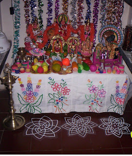 Craft Ideas Navratri on Navratri Special Series  Another Golu  Kolams And Sundal