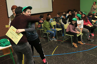 Estudiantes que han participado en el programa de ayudantes de sus compañeros