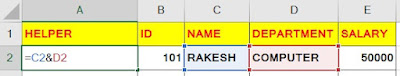 How to use VLOOKUP with Multiple Conditions in Hindi