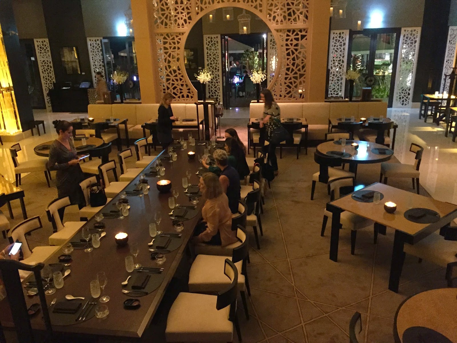 Bā Restaurant & Lounge: our table