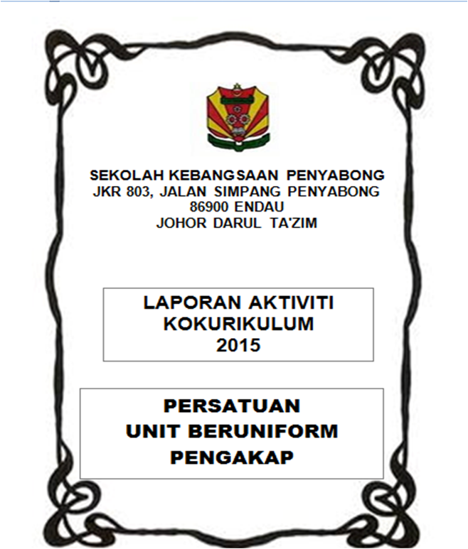 Contoh Buku Program Kokurikulum - Gontoh