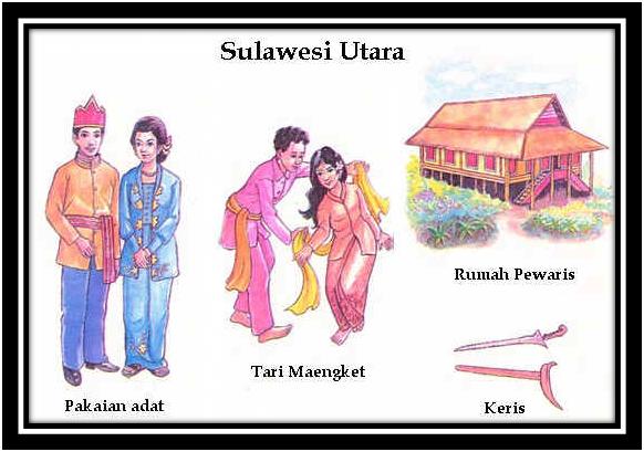 Gambar Tari Pakaian dan Senjata Tradisional