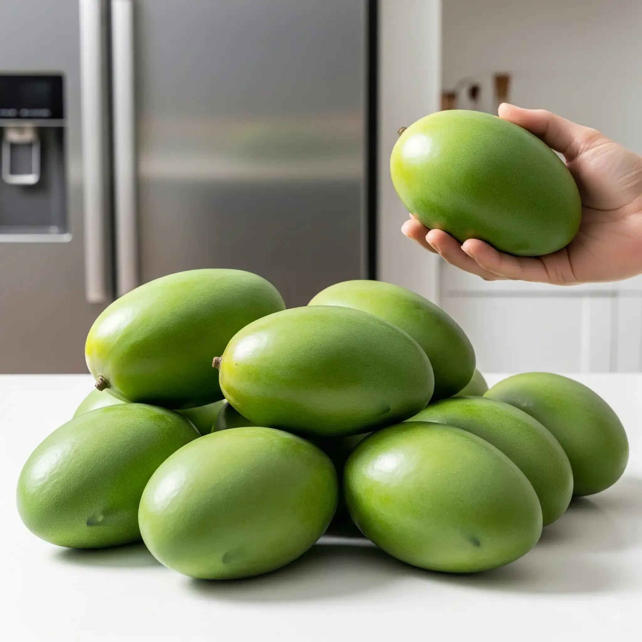 How to Store Unripe Mangoes in the Refrigerator