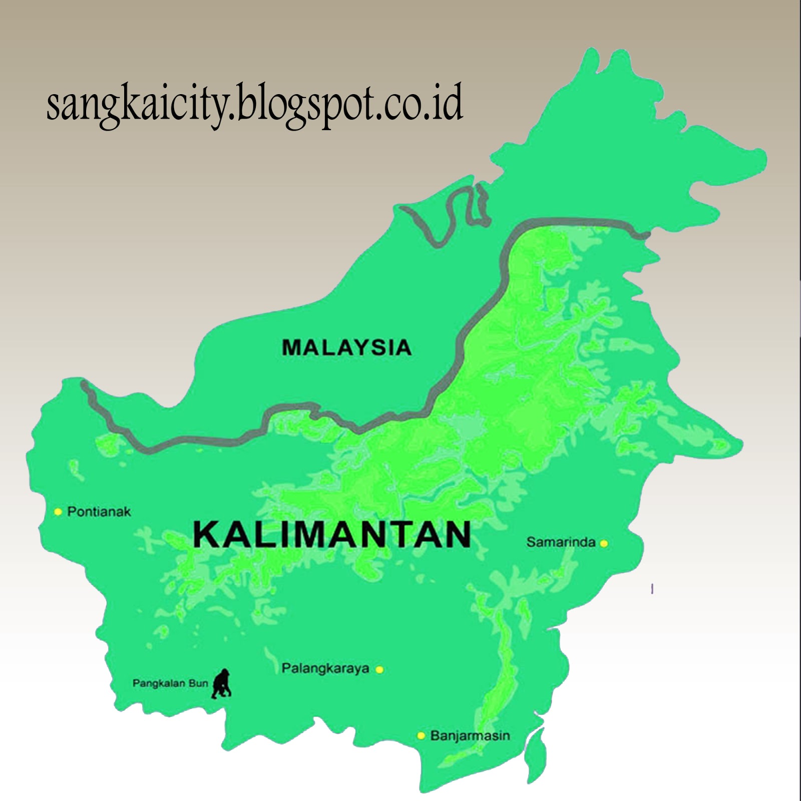 6 Versi Sejarah Nama Pulau  Kalimantan  Sangkay City