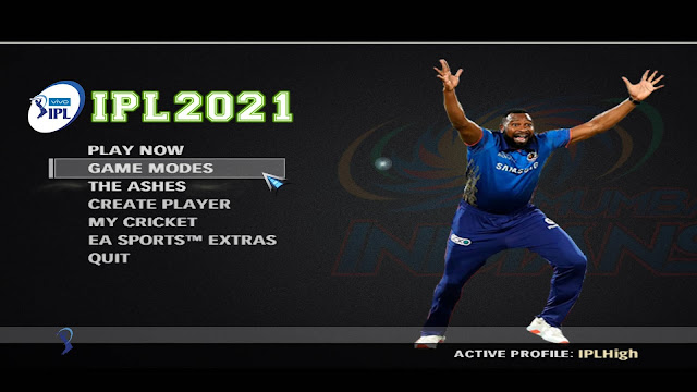 VIVO IPL 2021 free patch for EA Cricket 07