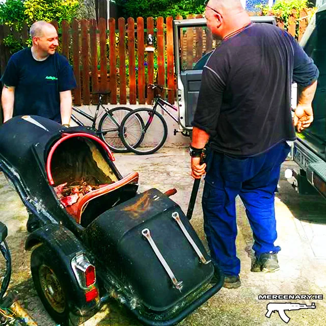 Mercenary Garage XS850 Sidecar Bobber Project