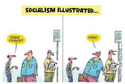 socialism explained illustrated cartoon