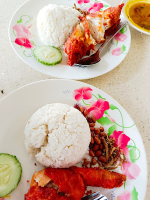 Lepak Kedai Mamak, Layan Nasi Lemak Ayam Goreng Merah