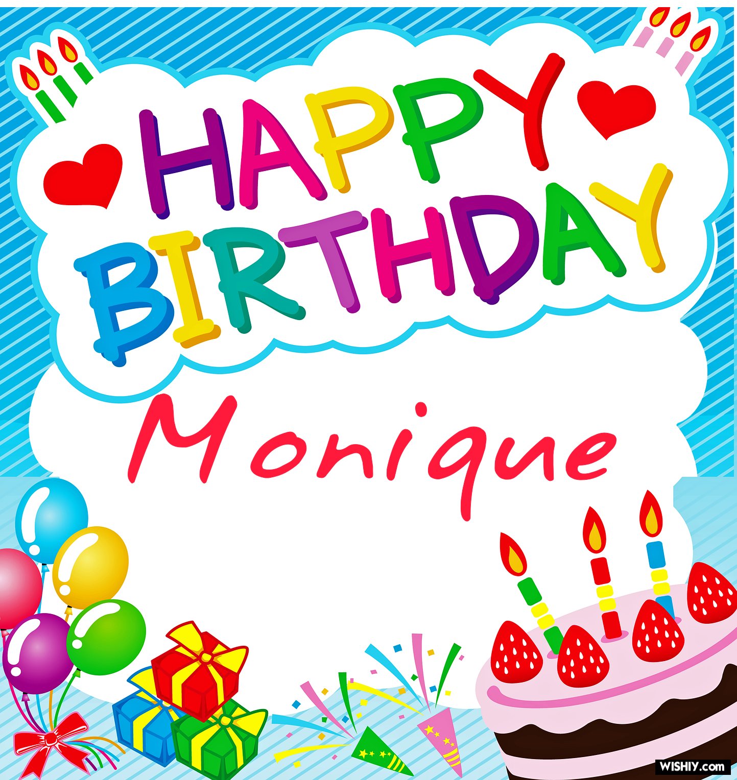 happy birthday monique images