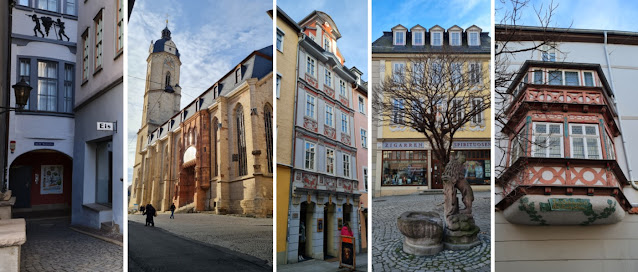 Jena - Collage Altstadtspaziergang
