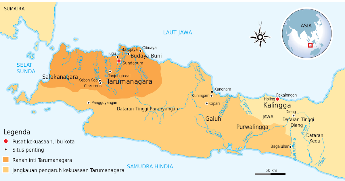 Cerita kisah bersejarah: Tarumanegara (Kerajaan 