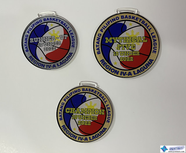 Laser- Cut Acrylic Medals Philippines