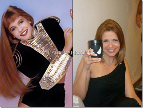 Tatiana Maranhão, a Paquitita Loura, também foi outra que não quis desgrudar de Xuxa. A ex-paquita é a assessora de imprensa da apresentadora. 
