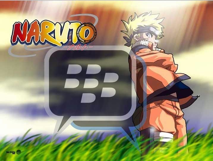 Download BBM kartun Naruto Moddif background foto